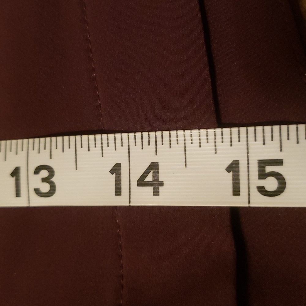 Adidas Women's Tiro Maroon Shorts - Picture 12 of 14